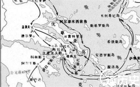 萨拉米湾海战背景 萨拉米湾海战双方实力